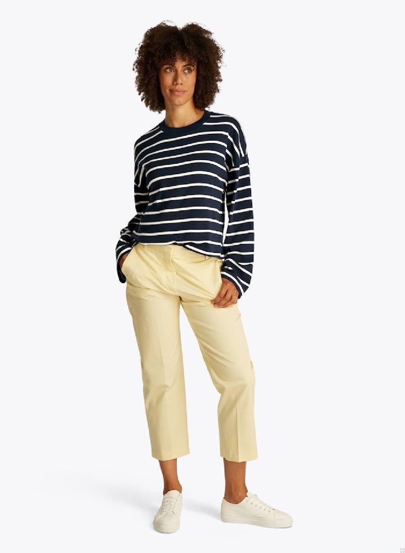 تومي هيلفيغر تيشيرت طويل الأكمام بقصة مريحة - Image 3